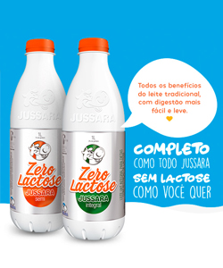 LEITE JUSSARA ZERO LACTOSE